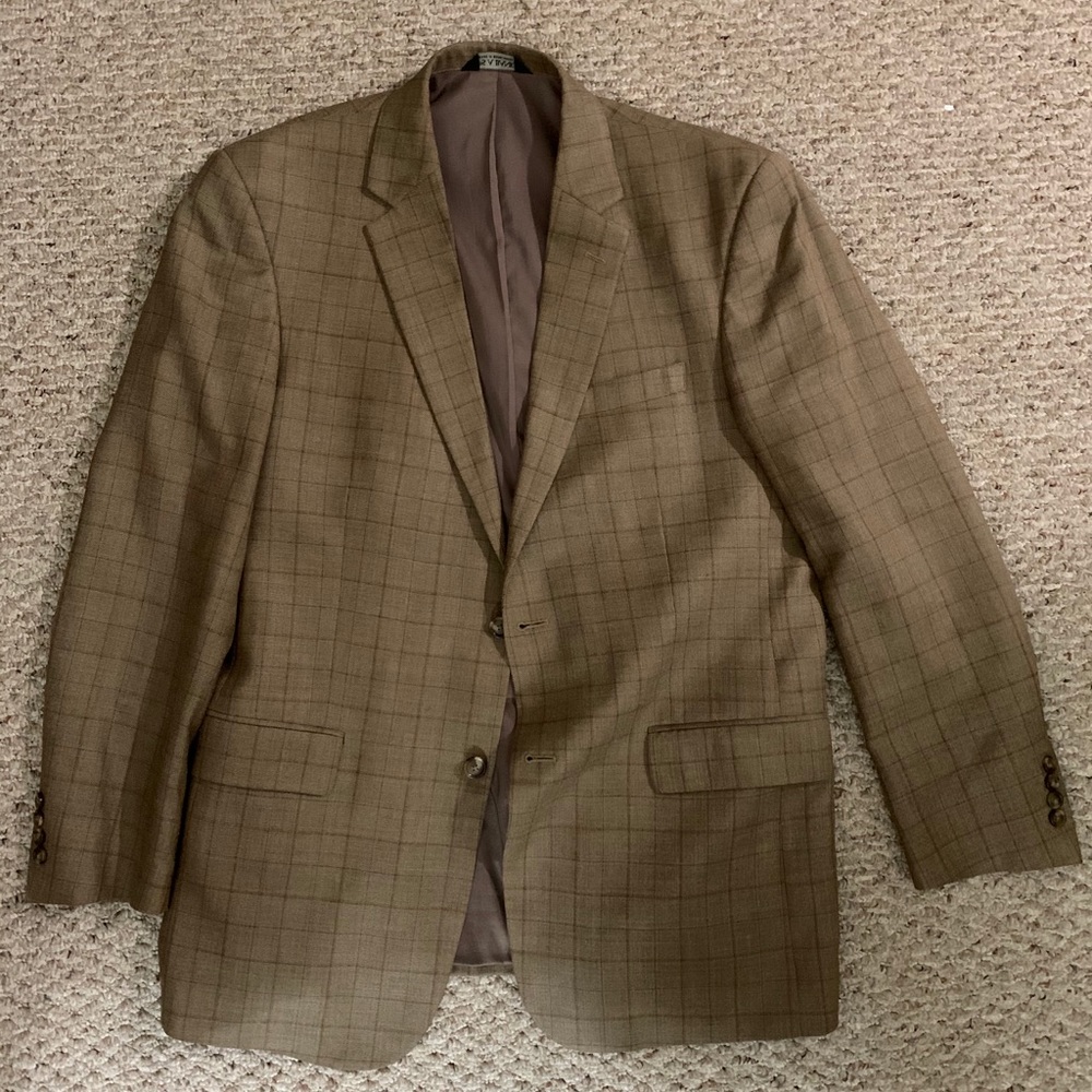Jos a banks windowpane blazer